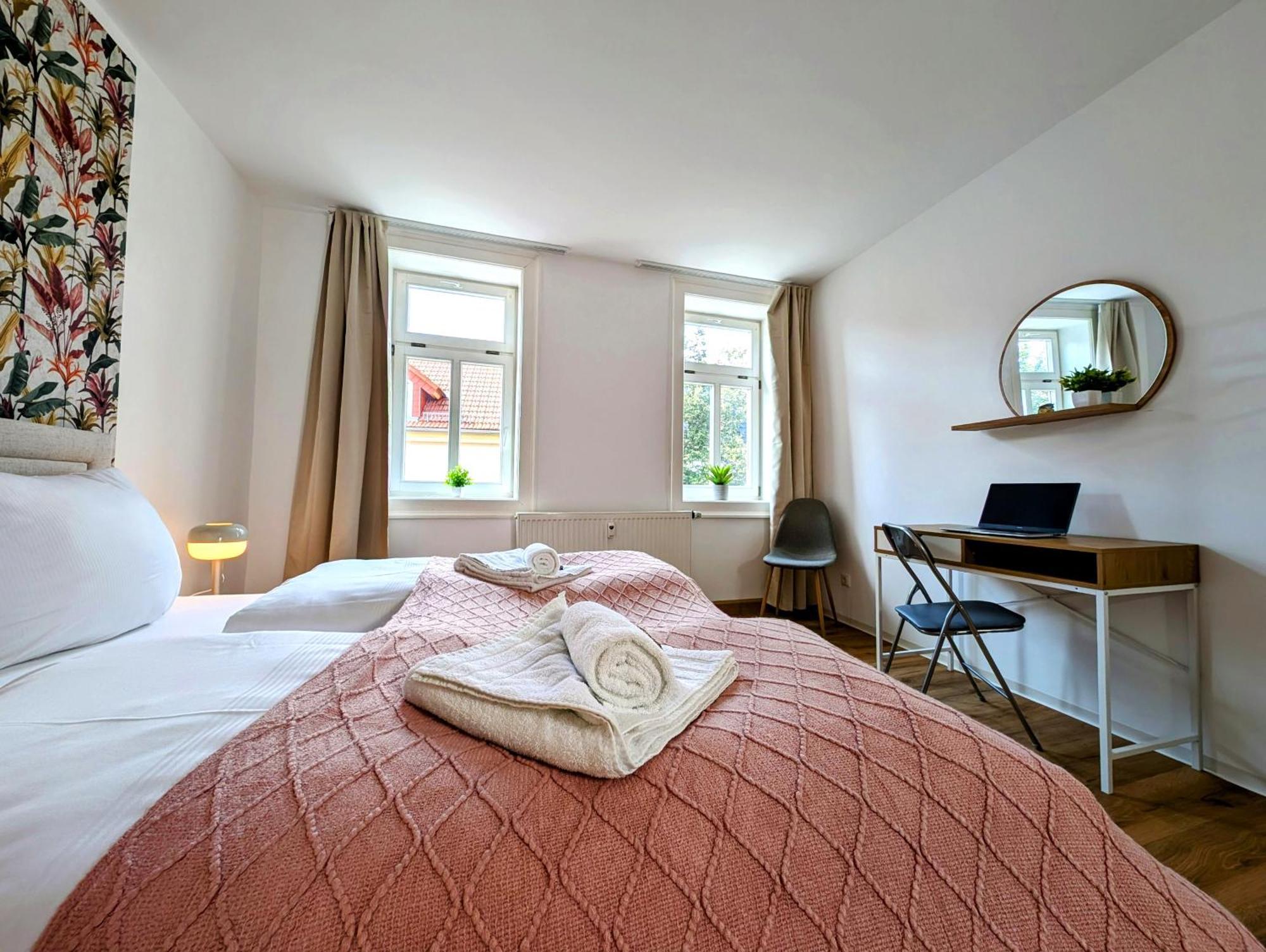 Bohnapartments - Design Suiten Am Markt - Vollausstattung - Wlan - Zentrum Ilmenau Dış mekan fotoğraf